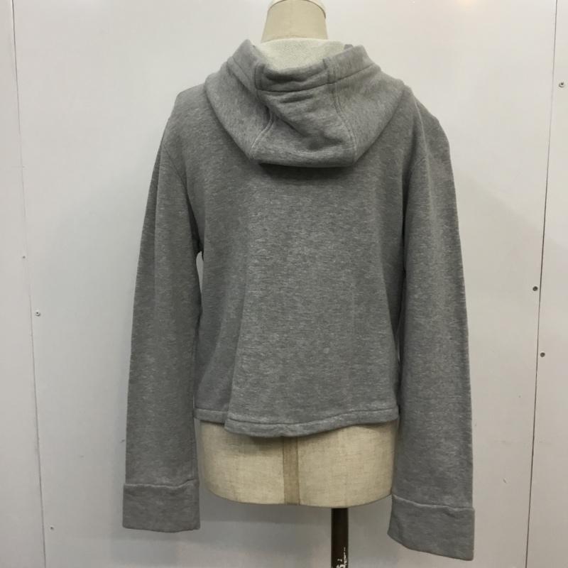 ベイピー BAPY パーカー 長袖 ジップパーカー S 灰 / グレー / レディース USED 古着 中古 10063854