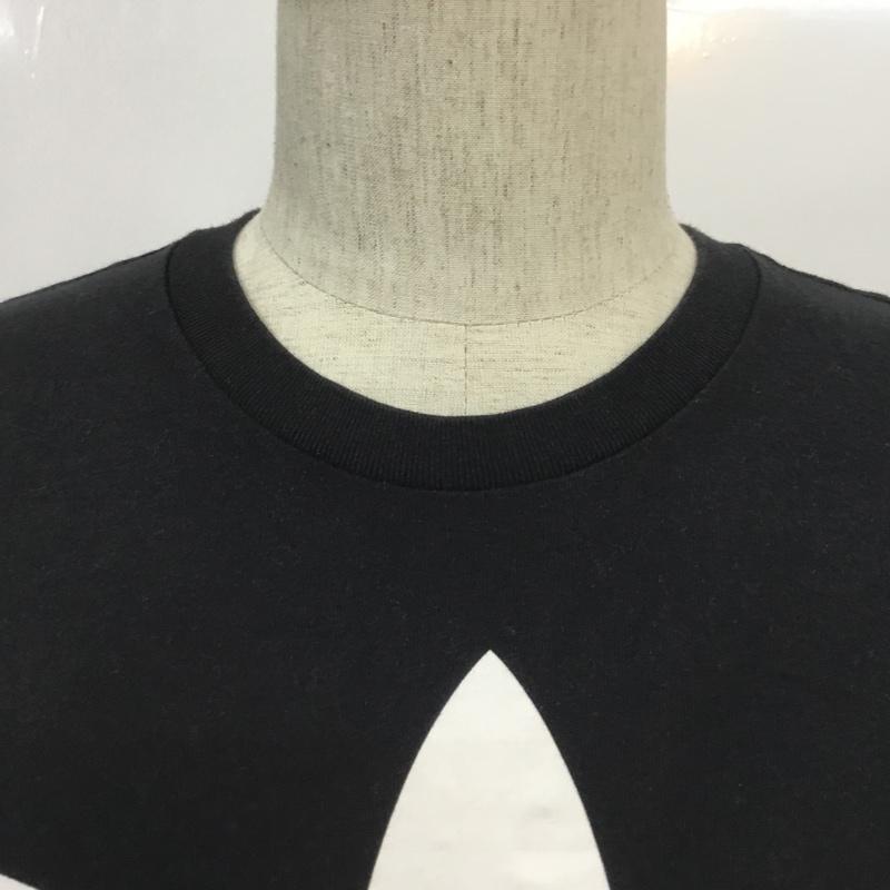 アディダス adidas Tシャツ 半袖 クルーネック AJ8830 ORIG TREFOIL TEE トレフォイル S プリント 黒 / ブラック / メンズ USED 古着 中古 10063901