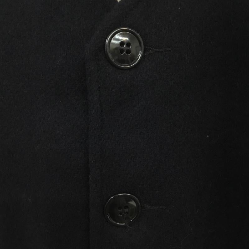 ジョンソン ウーレン ミルズ Johnson Woolen Mills ベスト ベスト VB2-73 ウール XS 無地 紺 / ネイビー / メンズ USED 古着 中古 10063909