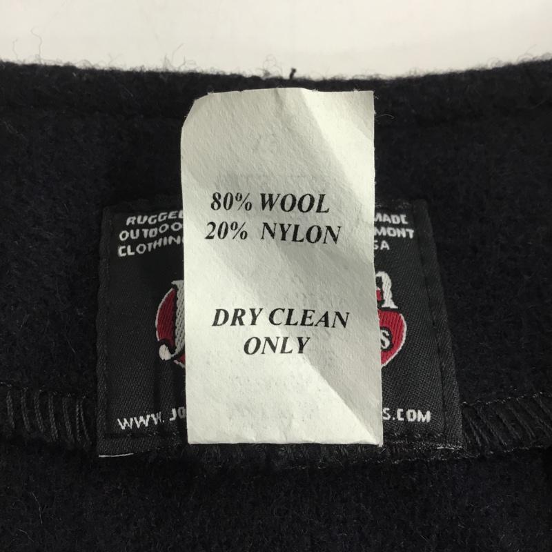 ジョンソン ウーレン ミルズ Johnson Woolen Mills ベスト ベスト VB2-73 ウール XS 無地 紺 / ネイビー / メンズ USED 古着 中古 10063909