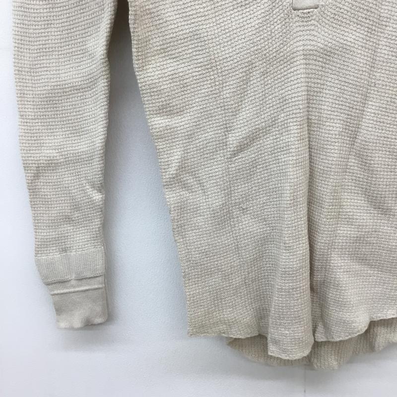 ロンハーマン Ron Herman ニット、セーター 長袖 リブサーマルニット XS アイボリー / アイボリー / レディース USED 古着 中古 10063933