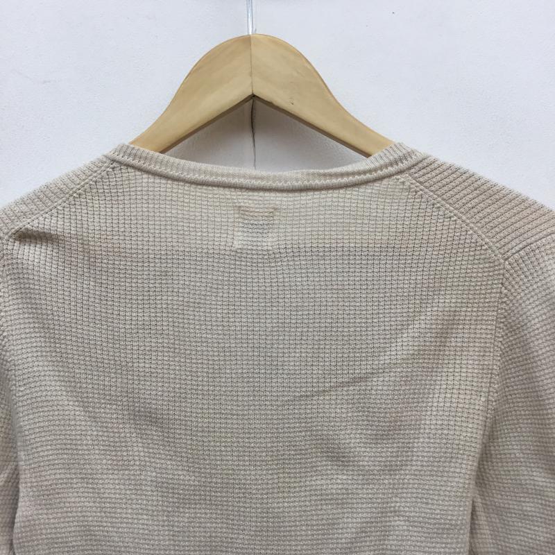 ロンハーマン Ron Herman ニット、セーター 長袖 リブサーマルニット XS アイボリー / アイボリー / レディース USED 古着 中古 10063933