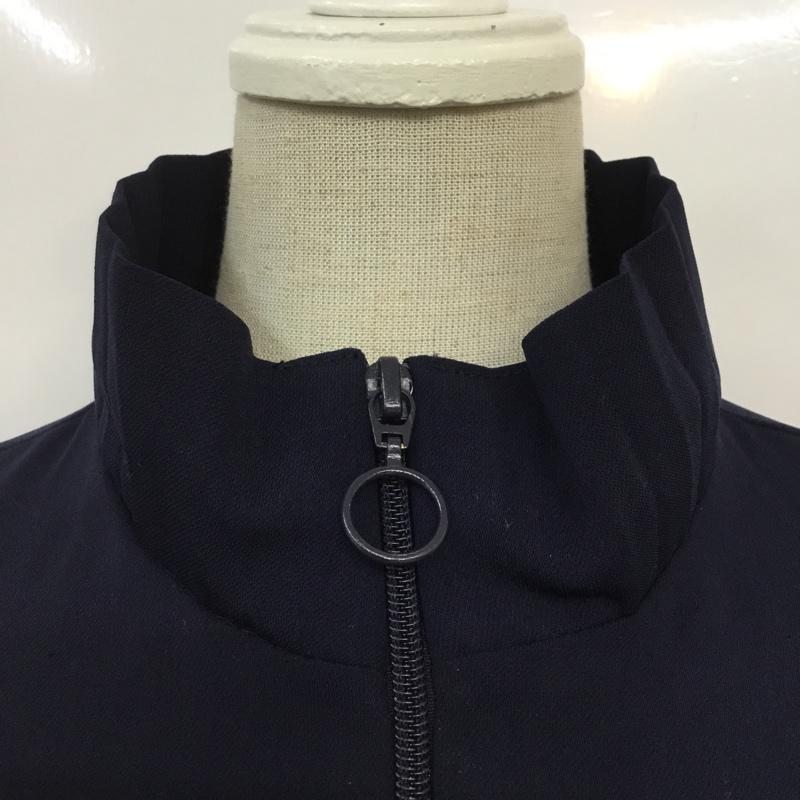 ザラベーシック ZARA BASIC シャツ、ブラウス 長袖 3666 177 401 ハーフジップ プルオーバー XS 無地 紺 / ネイビー / X えんじ / ワインレッド / レディース USED 古着 中古 10063968