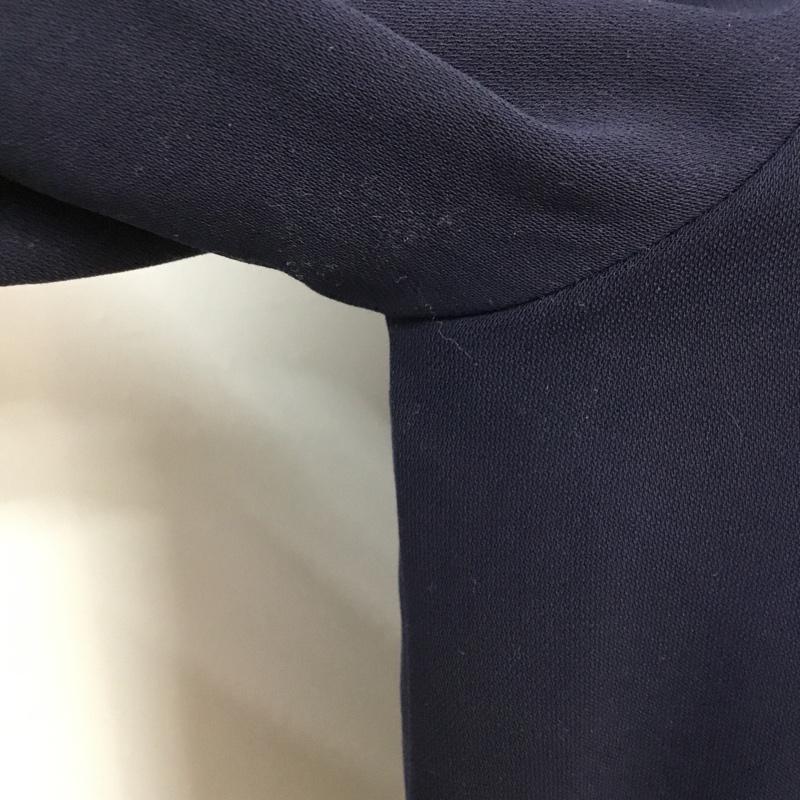 ザラベーシック ZARA BASIC シャツ、ブラウス 長袖 3666 177 401 ハーフジップ プルオーバー XS 無地 紺 / ネイビー / X えんじ / ワインレッド / レディース USED 古着 中古 10063968