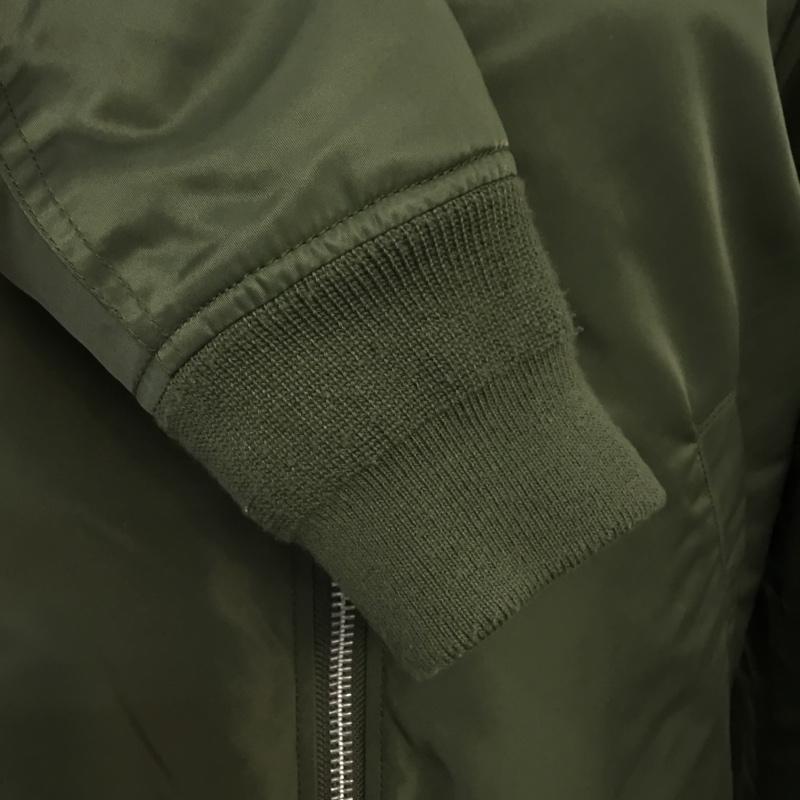 ディッキーズ Dickies ジャケット、上着 ジャンパー、ブルゾン 171W10WD11 中綿 MA-1 M 無地 カーキ / カーキ / レディース USED 古着 中古 10063973