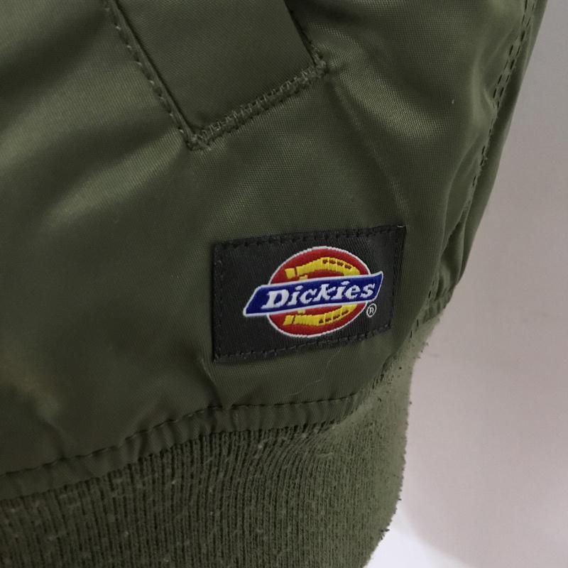 ディッキーズ Dickies ジャケット、上着 ジャンパー、ブルゾン 171W10WD11 中綿 MA-1 M 無地 カーキ / カーキ / レディース USED 古着 中古 10063973