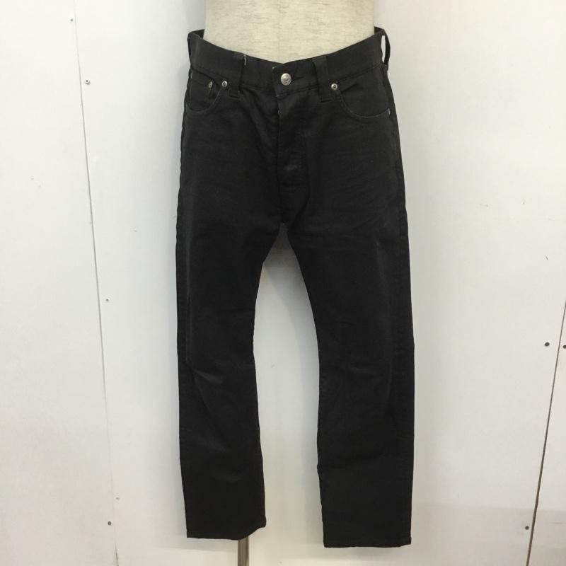 リデアル lideal パンツ デニム、ジーンズ 95243116 ストレッチ 30 無地 黒 / ブラック / メンズ USED 古着 中古 10064089