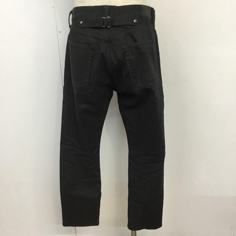 リデアル lideal パンツ デニム、ジーンズ 95243116 ストレッチ 30 無地 黒 / ブラック / メンズ USED 古着 中古 10064089