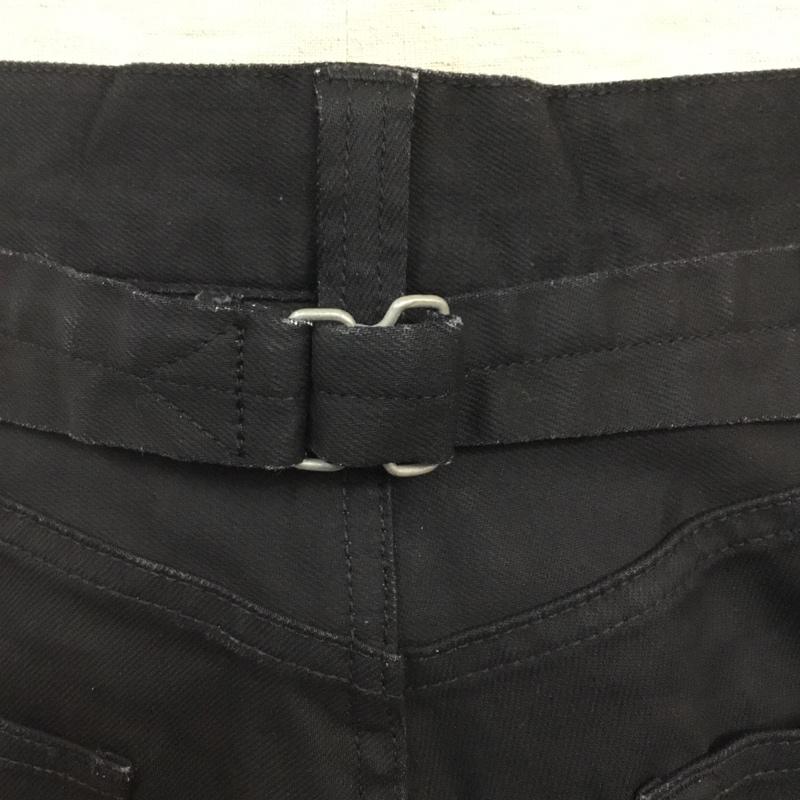 リデアル lideal パンツ デニム、ジーンズ 95243116 ストレッチ 30 無地 黒 / ブラック / メンズ USED 古着 中古 10064089
