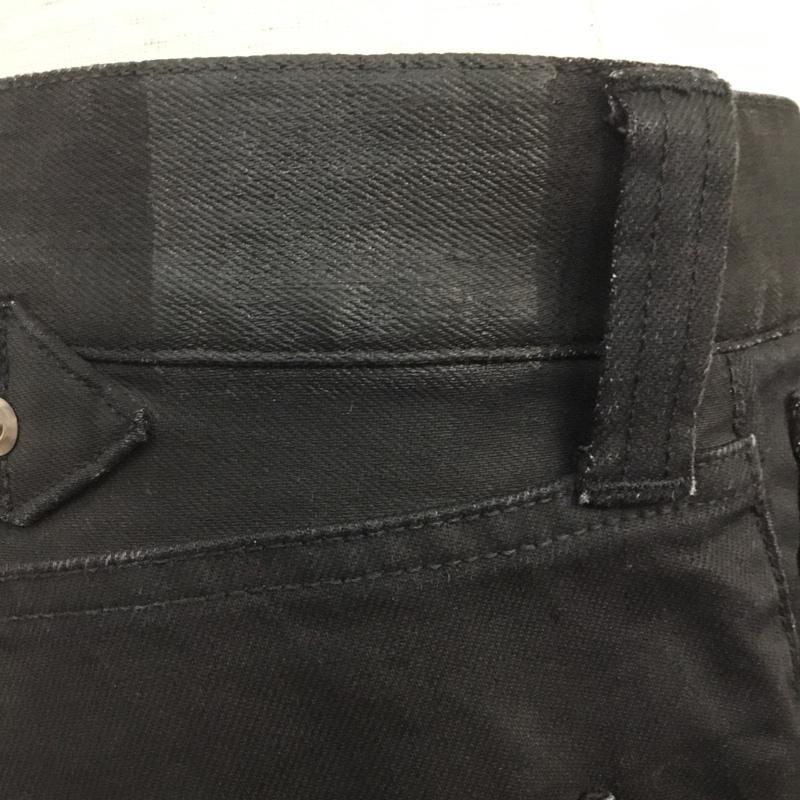 リデアル lideal パンツ デニム、ジーンズ 95243116 ストレッチ 30 無地 黒 / ブラック / メンズ USED 古着 中古 10064089