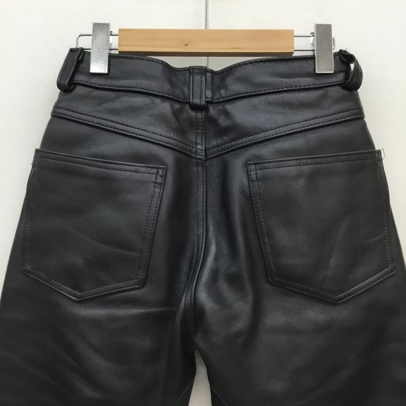 ショット schott ボトムス ボトムス レザーパンツ 28インチ 黒 / ブラック / メンズ USED 古着 中古 10064142