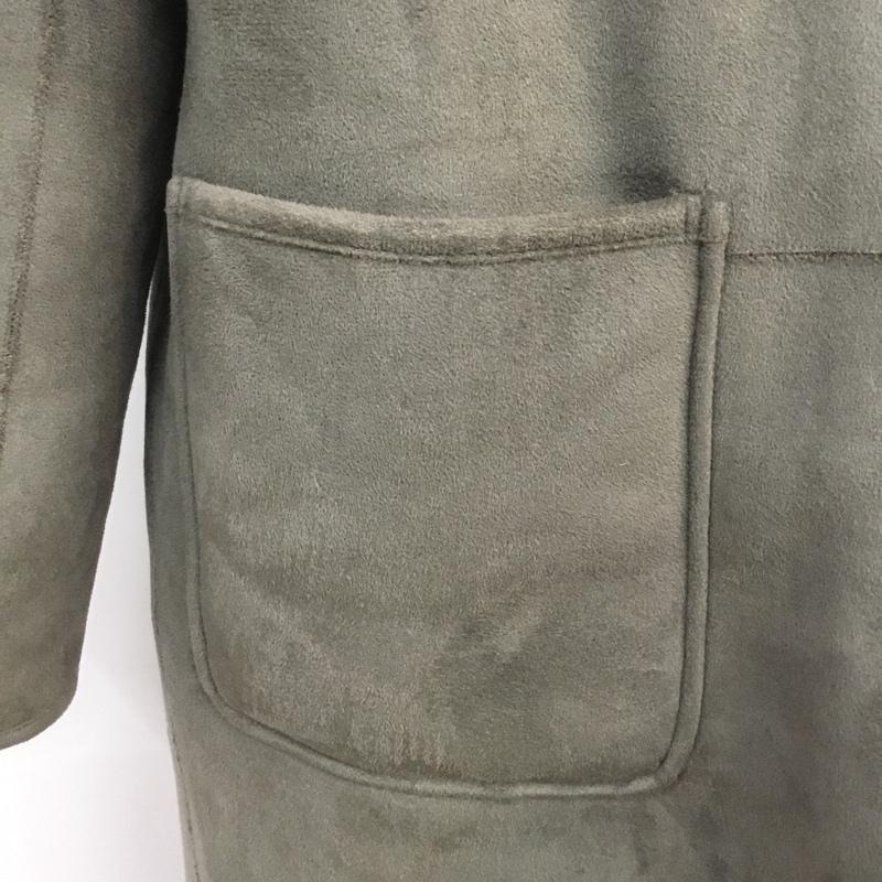 アーバンリサーチサニーレーベル URBAN RESEARCH Sonny Label コート コート一般 LA87-27T902 フェイクムートンリバーコート FREE 無地 灰 / グレー / レディース USED 古着 中古 10064306