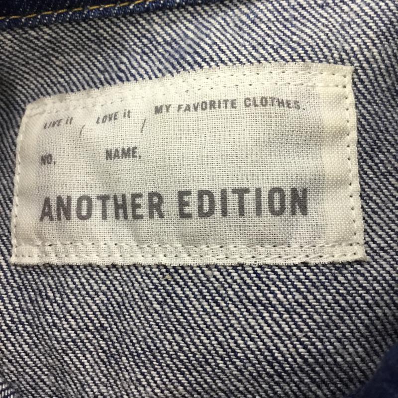 アナザーエディション Anather Edition ジャケット、上着 ジャケット、ブレザー Gジャン デニムジャケット M 無地 インディゴ / インディゴ / レディース USED 古着 中古 10064411