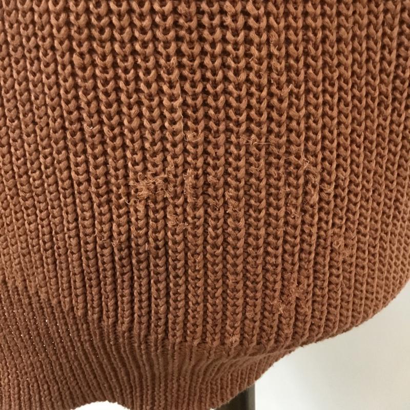 グリーンレーベルリラクシング green label relaxing ニット、セーター 長袖 3613-119-1811 コットン カタボタン タック クルーネック 無地 マルチカラー / マルチカラー / レディース USED 古着 中古 10064465