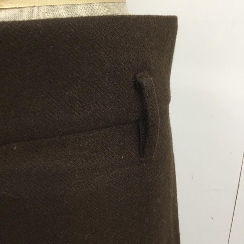 マウジー MOUSSY パンツ スラックス 010CAG30-7320 ハイウエスト タック 0 無地 茶 / ブラウン / レディース USED 古着 中古 10064559