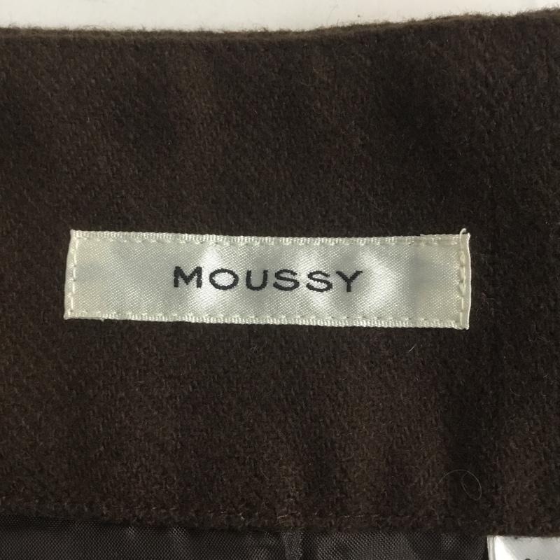 マウジー MOUSSY パンツ スラックス 010CAG30-7320 ハイウエスト タック 0 無地 茶 / ブラウン / レディース USED 古着 中古 10064559