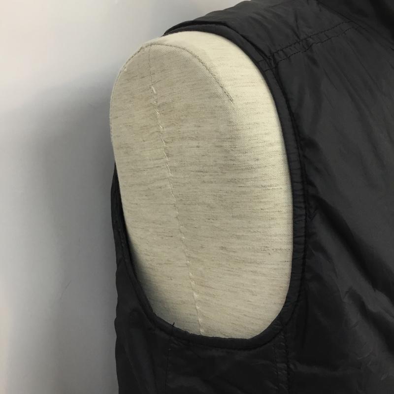 ジュンハシモト junhashimoto ベスト ベスト VST003 中綿 ジップアップ 4 無地 紺 / ネイビー / メンズ USED 古着 中古 10064575