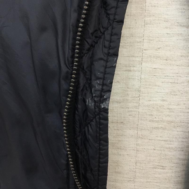 ジュンハシモト junhashimoto ベスト ベスト VST003 中綿 ジップアップ 4 無地 紺 / ネイビー / メンズ USED 古着 中古 10064575