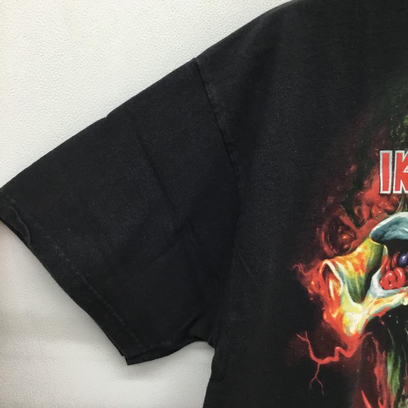 ユーズドクロージング used clothes Tシャツ 半袖 IRON MAIDEN アイアンメイデン The Final Frontier 2010 L プリント 黒 / ブラック / メンズ USED 古着 中古 10064654