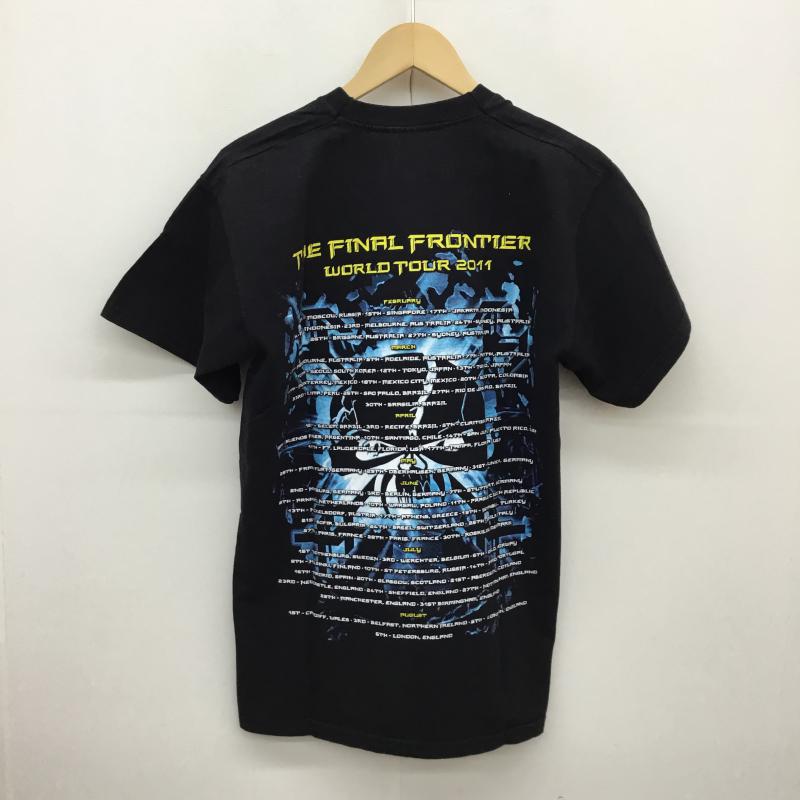 ユーズドクロージング used clothes Tシャツ 半袖 IRON MAIDEN アイアンメイデン The Final Frontier 2011 L プリント 黒 / ブラック / メンズ USED 古着 中古 10064655