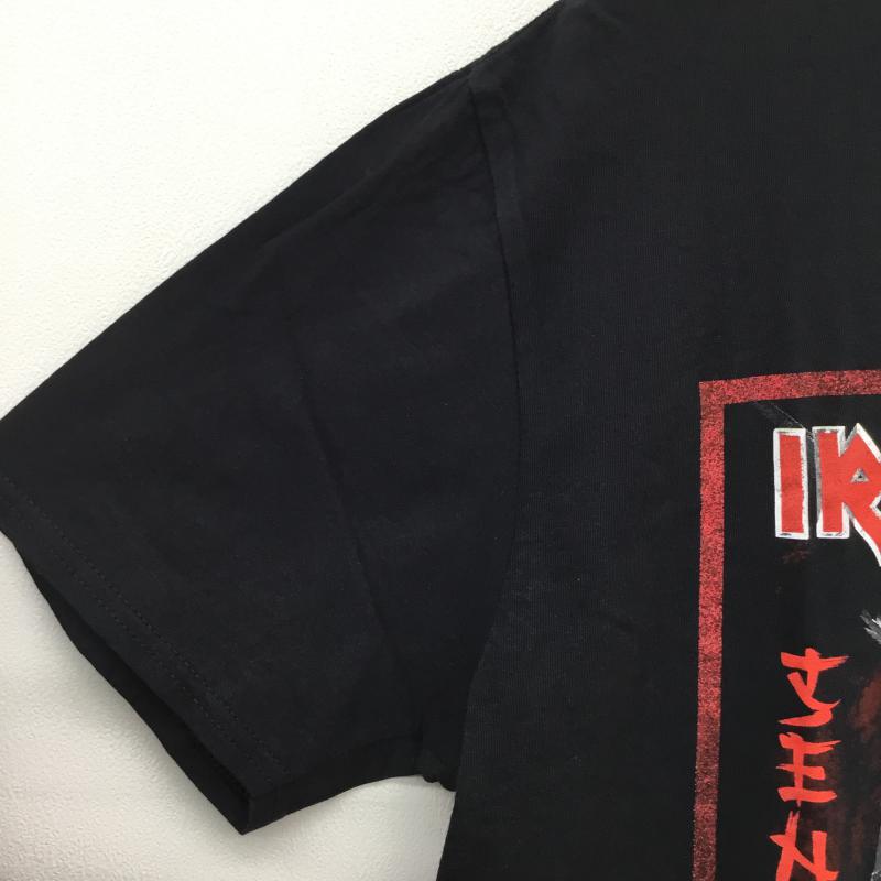 ユーズドクロージング used clothes Tシャツ 半袖 IRON MAIDEN アイアン・メイデン SENJUTSU 「戦術」 TEE L 黒 / ブラック / X 赤 / レッド / メンズ USED 古着 中古 10064656