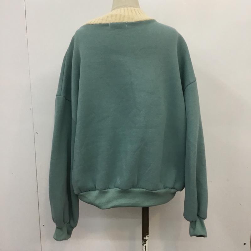 古着 USED トレーナー 長袖 XL 刺繍 マルチカラー / マルチカラー / レディース USED 古着 中古 10064689