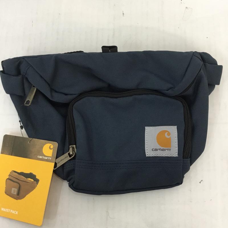 カーハート Carhartt ボディバッグ ボディバッグ 8915070141 ウエストバッグ タグ付き ロゴ、文字 紺 / ネイビー / メンズ USED 古着 中古 10064706