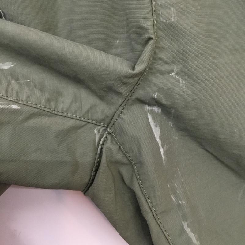 ワンメイド ONE MADE パンツ ショートパンツ リメイク ワッペン ミリタリー S カーキ / カーキ / メンズ USED 古着 中古 10064743
