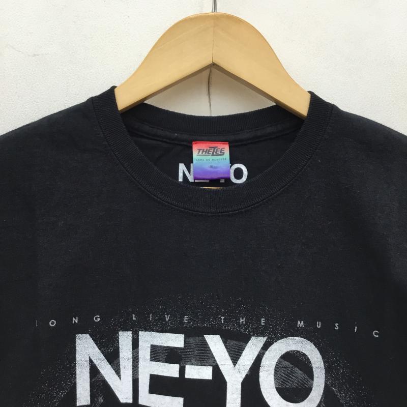 アンドエー And A Tシャツ 半袖 THE TEE ザ・ティー NE-YO ニーヨ STAGE ステージグラフィックロゴプリントT ツアーシャツ S ロゴ、文字 黒 / ブラック / メンズ USED 古着 中古 10064784