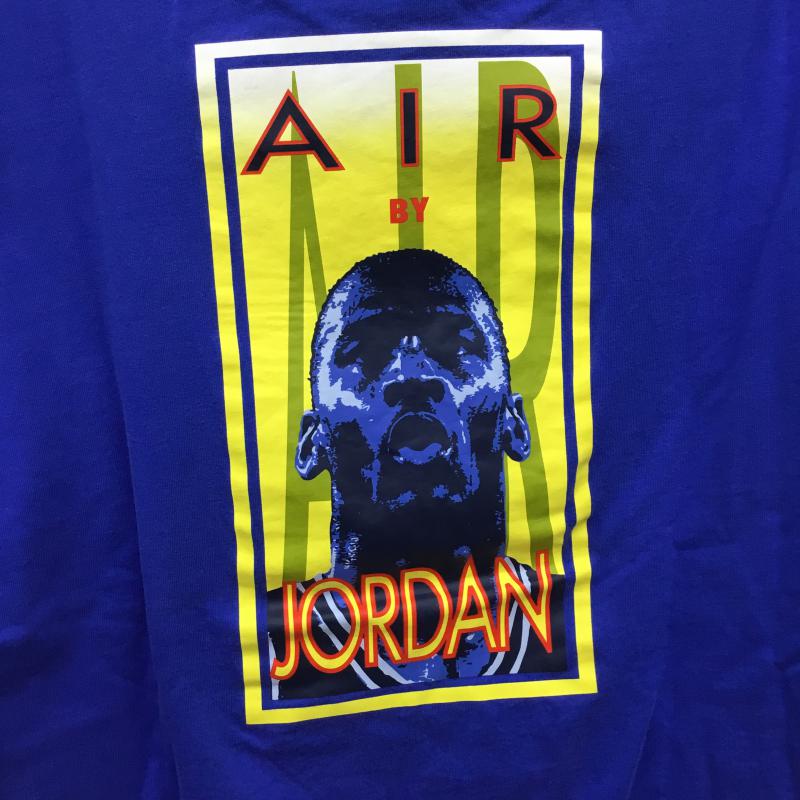 ジョーダンブランド JORDAN BRAND Tシャツ 半袖 AS M J VTG WSH FT SS GFX CREW. DJ6596-480 S ロゴ、文字 青 / ブルー / メンズ USED 古着 中古 10064870