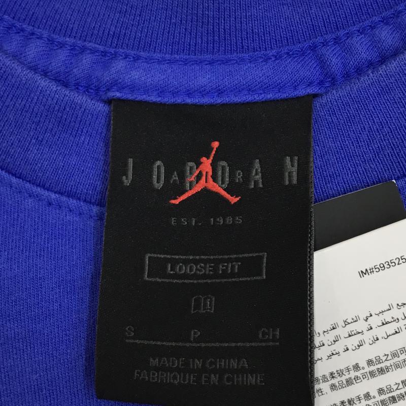 ジョーダンブランド JORDAN BRAND Tシャツ 半袖 AS M J VTG WSH FT SS GFX CREW. DJ6596-480 S ロゴ、文字 青 / ブルー / メンズ USED 古着 中古 10064870