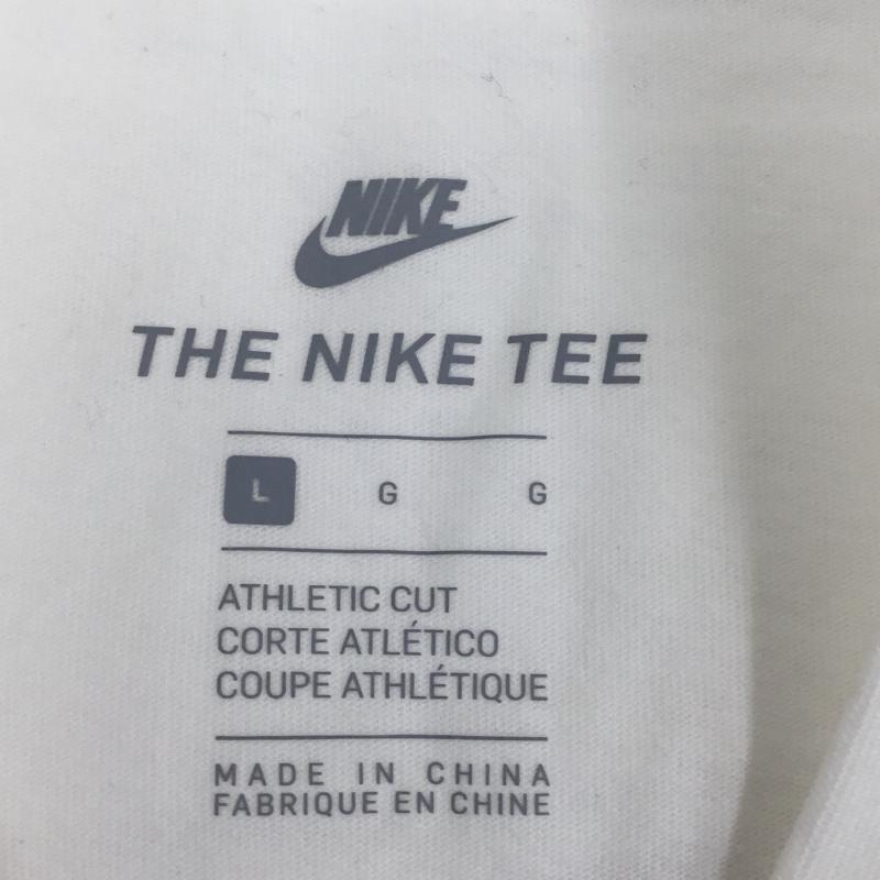 ナイキ NIKE Tシャツ 半袖 CITY TEE FOR TYO DA8858-100 L ロゴ、文字 白 / ホワイト / X 青 / ブルー / メンズ USED 古着 中古 10064871