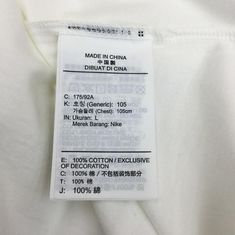 ナイキ NIKE Tシャツ 半袖 CITY TEE FOR TYO DA8858-100 L ロゴ、文字 白 / ホワイト / X 青 / ブルー / メンズ USED 古着 中古 10064871