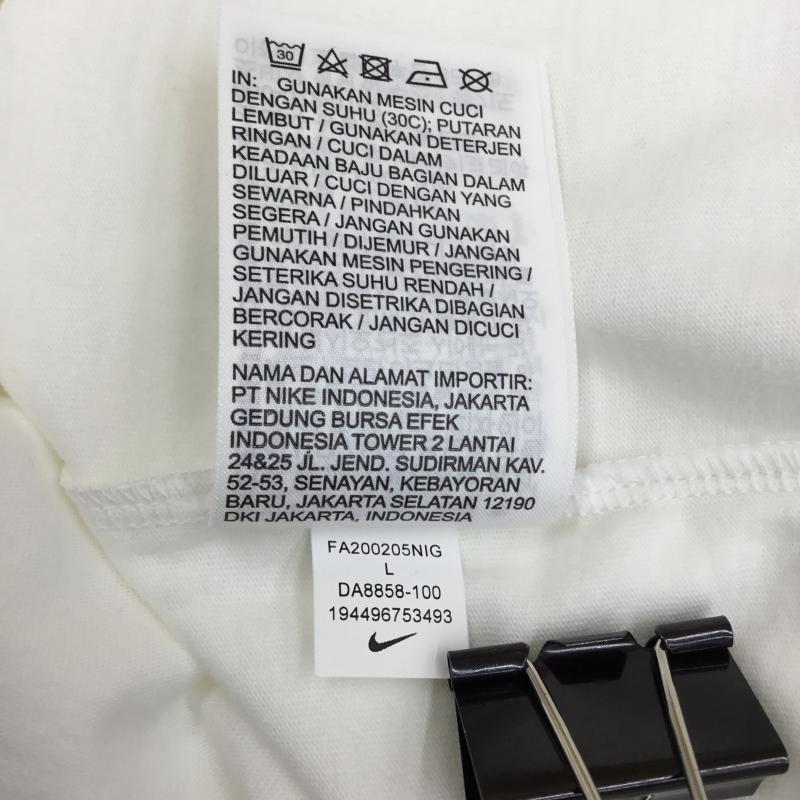 ナイキ NIKE Tシャツ 半袖 CITY TEE FOR TYO DA8858-100 L ロゴ、文字 白 / ホワイト / X 青 / ブルー / メンズ USED 古着 中古 10064871