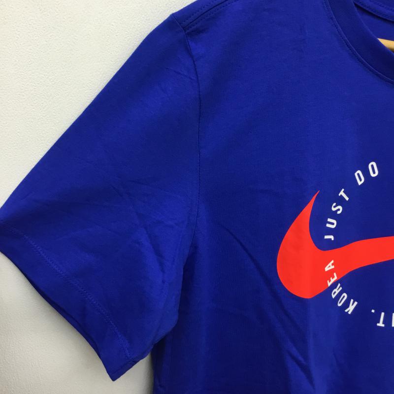ナイキ NIKE Tシャツ 半袖 COUNTRY KOREA TEE DA8865-400 L ロゴ、文字 青 / ブルー / メンズ USED 古着 中古 10064872