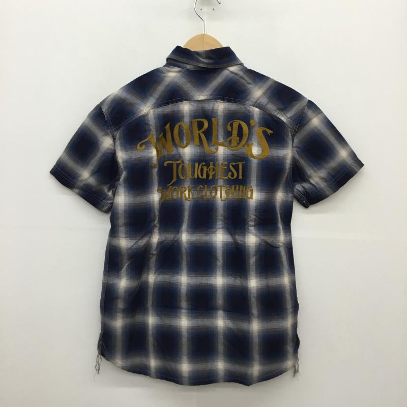 ベンデイビス BEN DAVIS シャツ、ブラウス 半袖 S チェック 青 / ブルー / メンズ USED 古着 中古 10064880