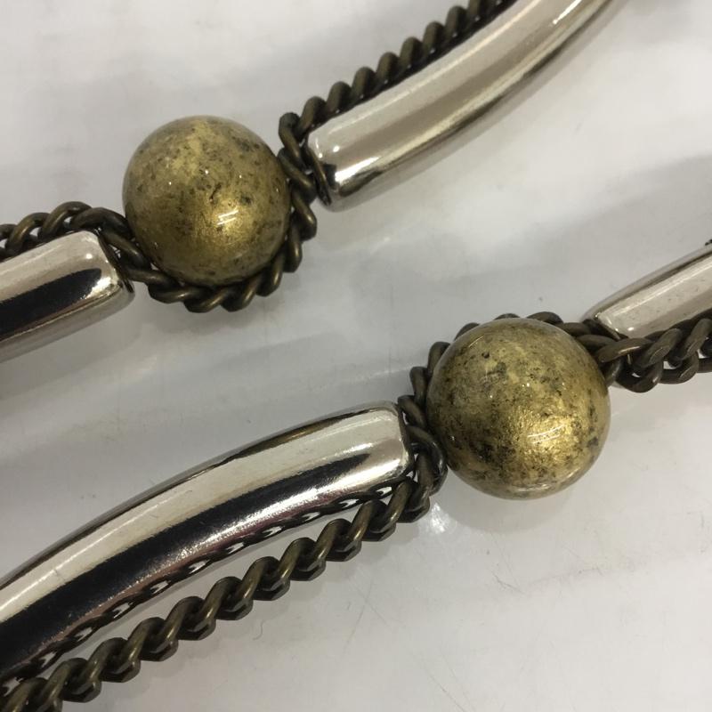 ランバン LANVIN アクセサリー ネックレス、ペンダント 2031002 アンティーク調ネックレス 箱有 無地 金 / ゴールド / X 銀 / シルバー / レディース USED 古着 中古 10064978