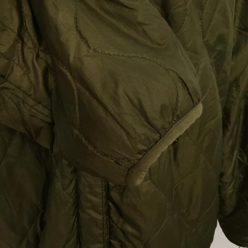 ダブルクローゼット w closet ジャケット、上着 ジャンパー、ブルゾン 293896 リバーシブルボアブルゾン ノーカラー 無地 カーキ / カーキ / X アイボリー / アイボリー / レディース USED 古着 中古 10065031