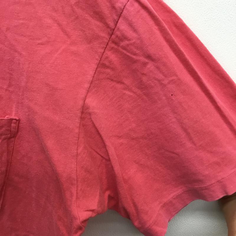 ポロラルフローレン POLO RALPH LAUREN Tシャツ 半袖 80's POLO COUNTRY M ロゴ、文字 桃 / ピンク / メンズ USED 古着 中古 10065133