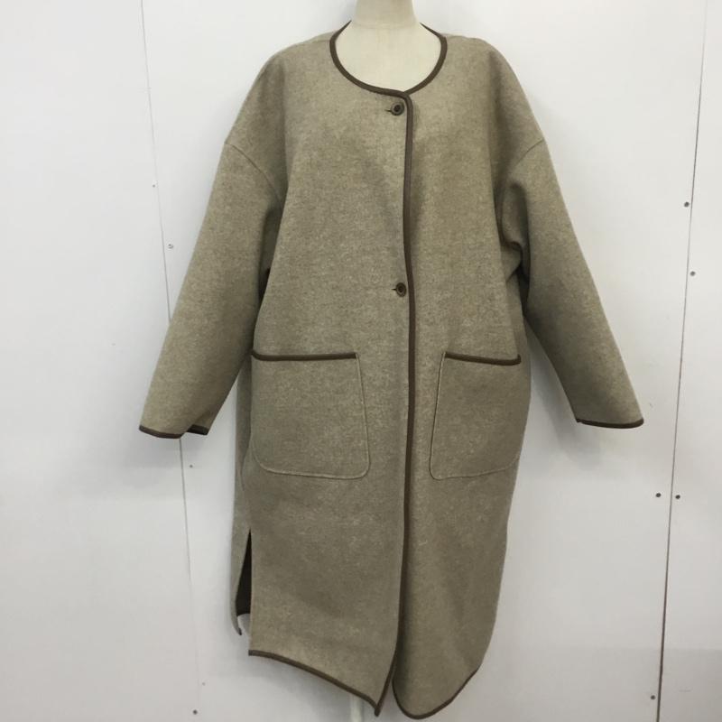 サマンサモスモス SM2 コート コート一般 tyt-1303741 FREE 無地 茶 / ブラウン / X ベージュ / ベージュ / レディース USED 古着 中古 10065178