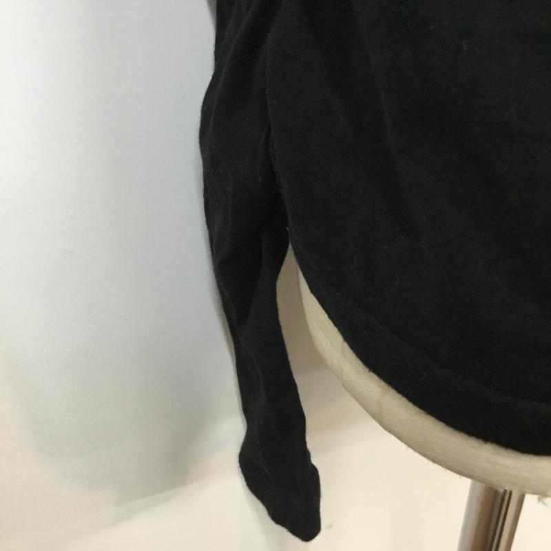 ディ ナック D.GNAK Tシャツ 半袖 46 無地 黒 / ブラック / メンズ USED 古着 中古 10065203