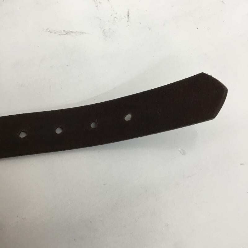レザー レザー ベルト・バックル ベルト BOSTON LEATHER 茶 / ブラウン / メンズ USED 古着 中古 10065210