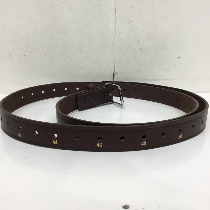 レザー レザー ベルト・バックル ベルト BOSTON LEATHER 茶 / ブラウン / メンズ USED 古着 中古 10065210