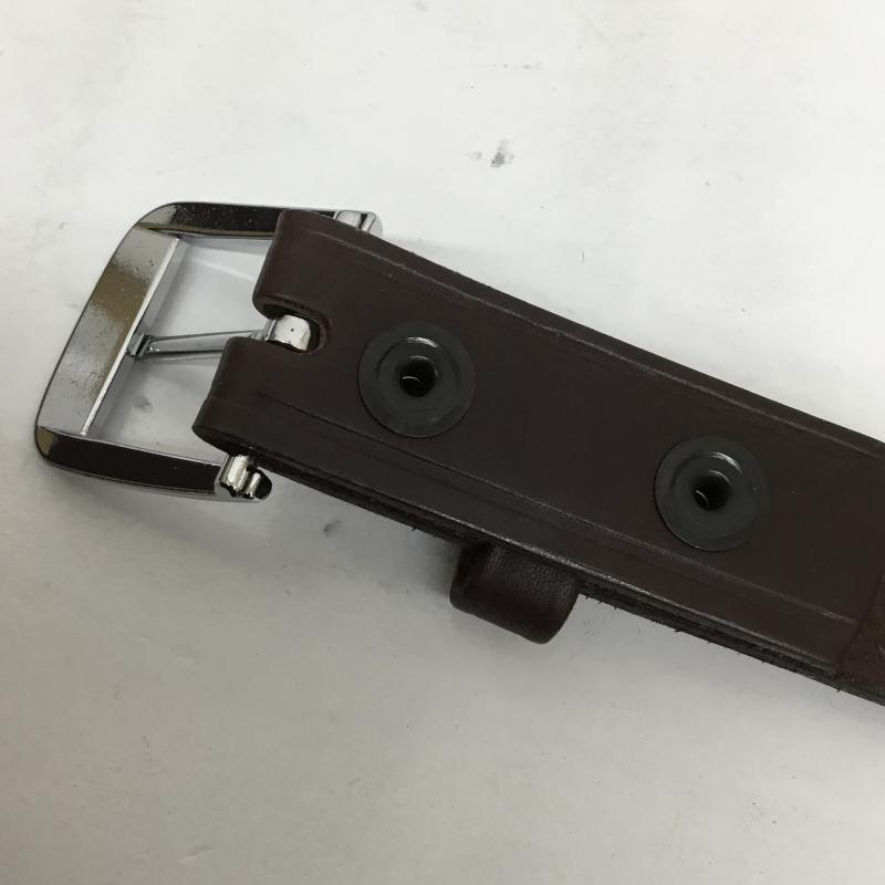 レザー レザー ベルト・バックル ベルト BOSTON LEATHER 茶 / ブラウン / メンズ USED 古着 中古 10065210