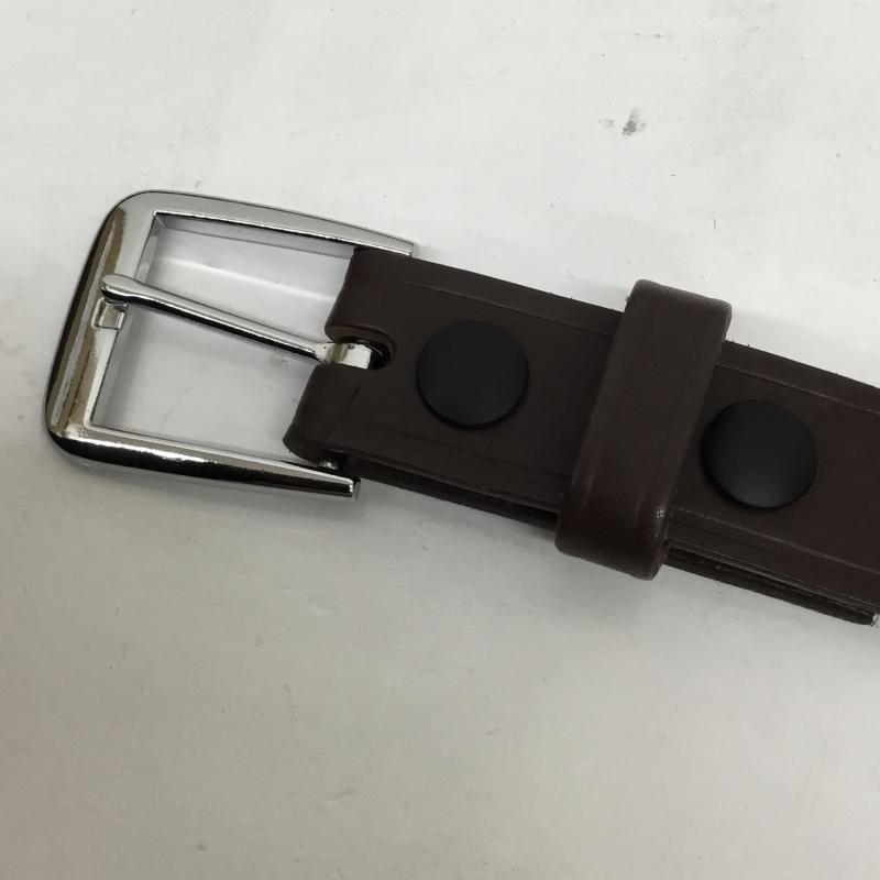 レザー レザー ベルト・バックル ベルト BOSTON LEATHER 茶 / ブラウン / メンズ USED 古着 中古 10065210