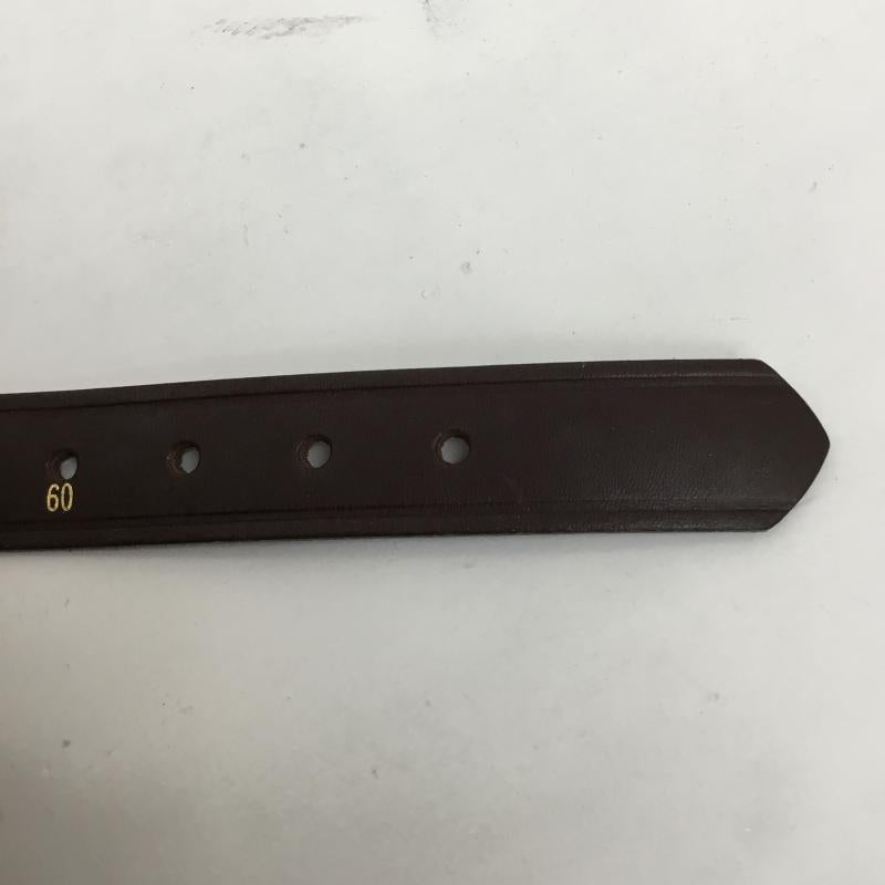 レザー レザー ベルト・バックル ベルト BOSTON LEATHER 茶 / ブラウン / メンズ USED 古着 中古 10065210