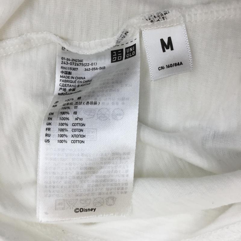 ユニクロ UNIQLO Tシャツ 半袖 UNDERCOVER Disney 白雪姫 魔女 M プリント 白 / ホワイト / レディース USED 古着 中古 10065228