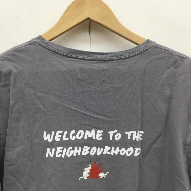 アフェンズ Afends Tシャツ 半袖 L ロゴ、文字 灰 / グレー / メンズ USED 古着 中古 10065243