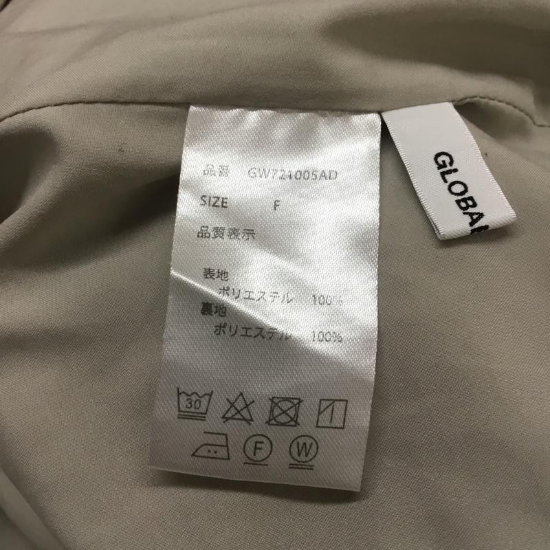 グローバルワーク GLOBAL WORK ワンピース ロングスカート FREE 無地 灰 / グレー / レディース USED 古着 中古 10065247