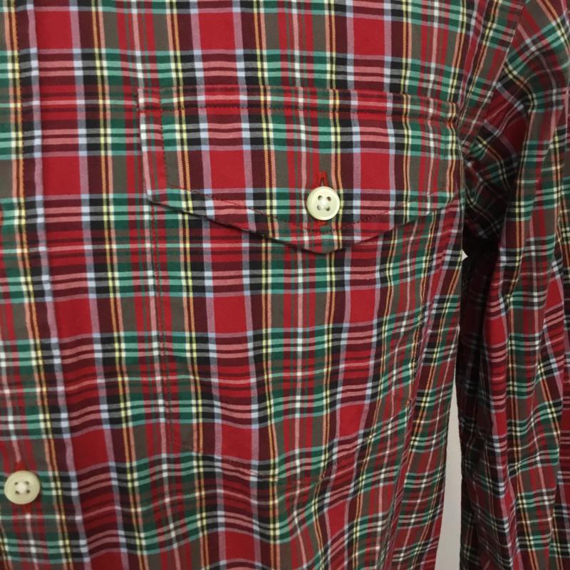 ラルフローレン RALPHLAUREN シャツ、ブラウス 長袖 ボタンダウンシャツ S チェック マルチカラー / マルチカラー / メンズ USED 古着 中古 10065268